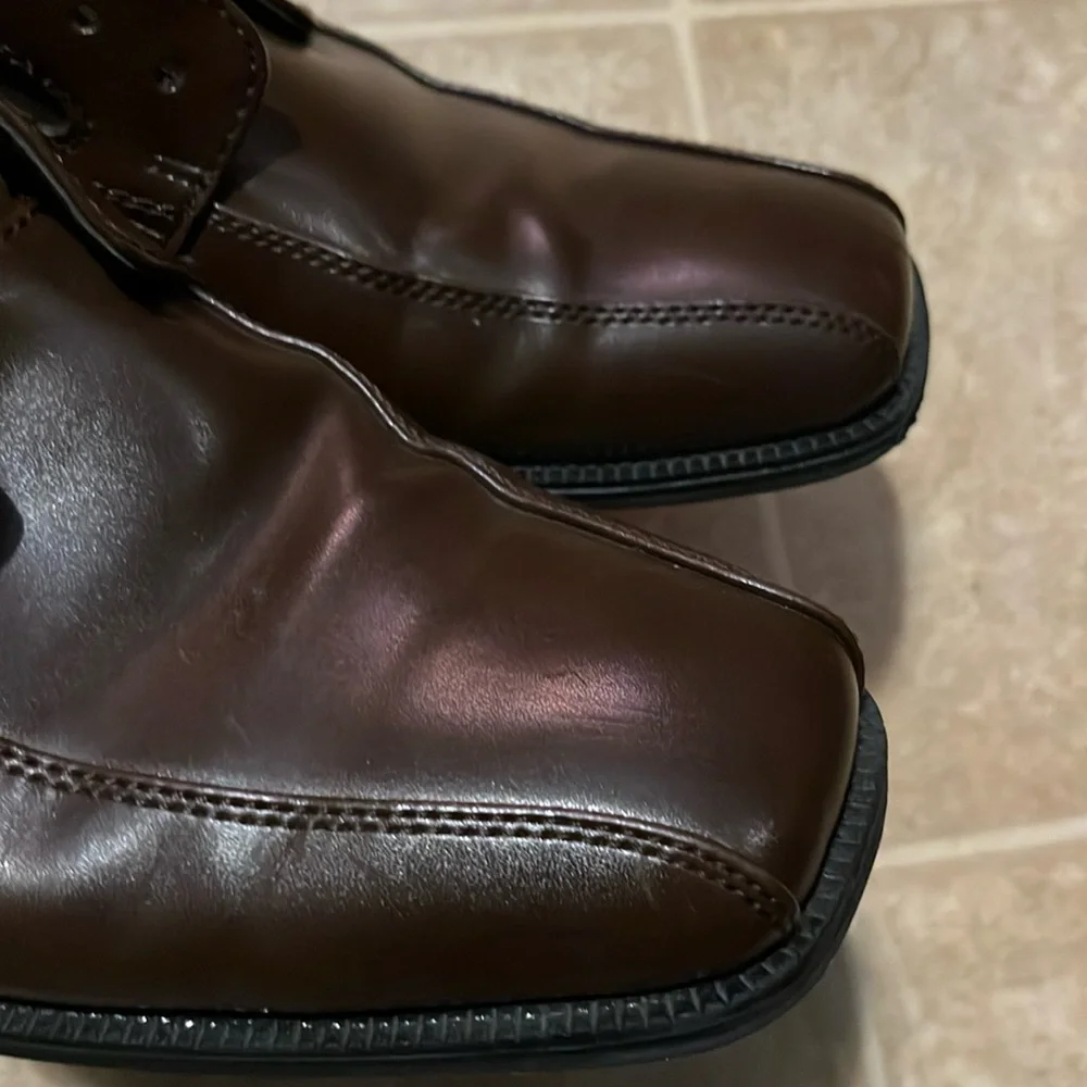 Alfani proud bike toe lace up oxford dress shoes
